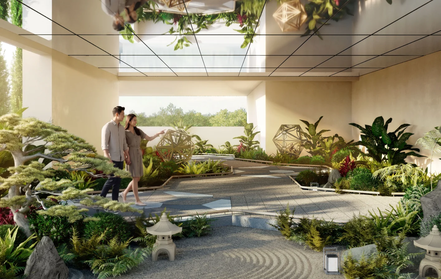 Zen Elevated Garden